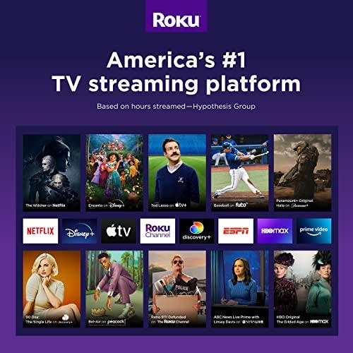 Roku Streaming Stick 4K | Portable Roku Streaming Device 4K/HDR/Dolby Vision, Roku Voice Remote, Free & Live TV - GEAR4EVER