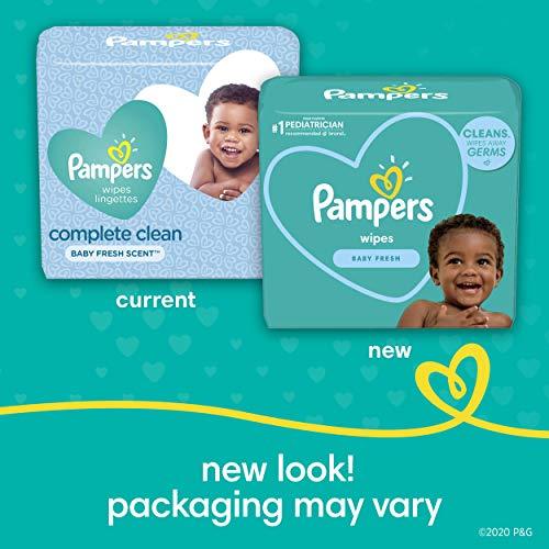 Pampers Baby Wipes Baby Fresh Scented 1X Pop-Top Packs 72 Count - Better Savings Group