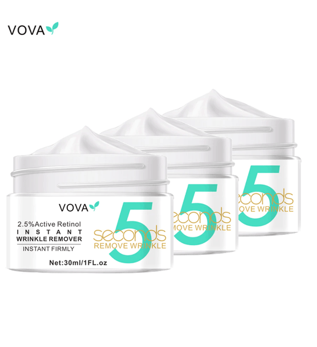 VOVA | 5 Seconds Wrinkle Remover Retinol Cream Fast-acting Collagen - 3 PACK - Better Savings Group