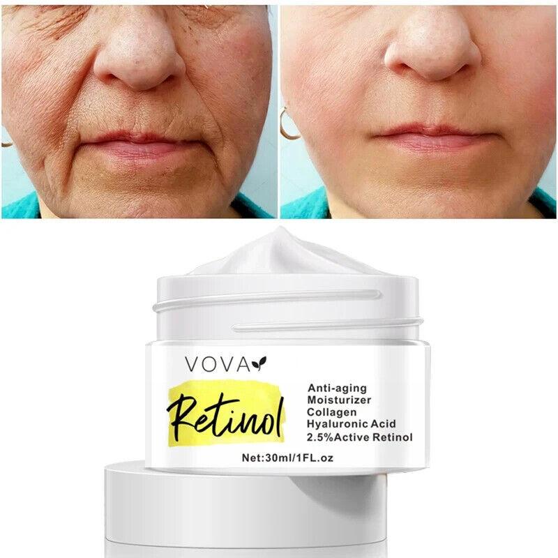 VOVA | 2.5% Retinol Cream - Fine Line Wrinkle Remover Fast With Collagen 30ml - Better Savings Group