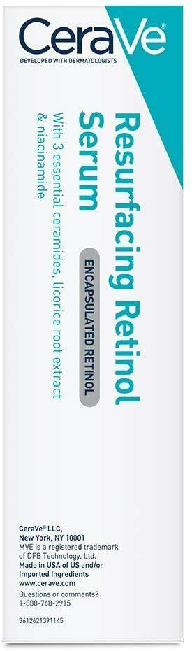 CeraVe Resurfacing Retinol Serum Protect, Remove Acne, & Repair Skin - 1oz - Better Savings Group