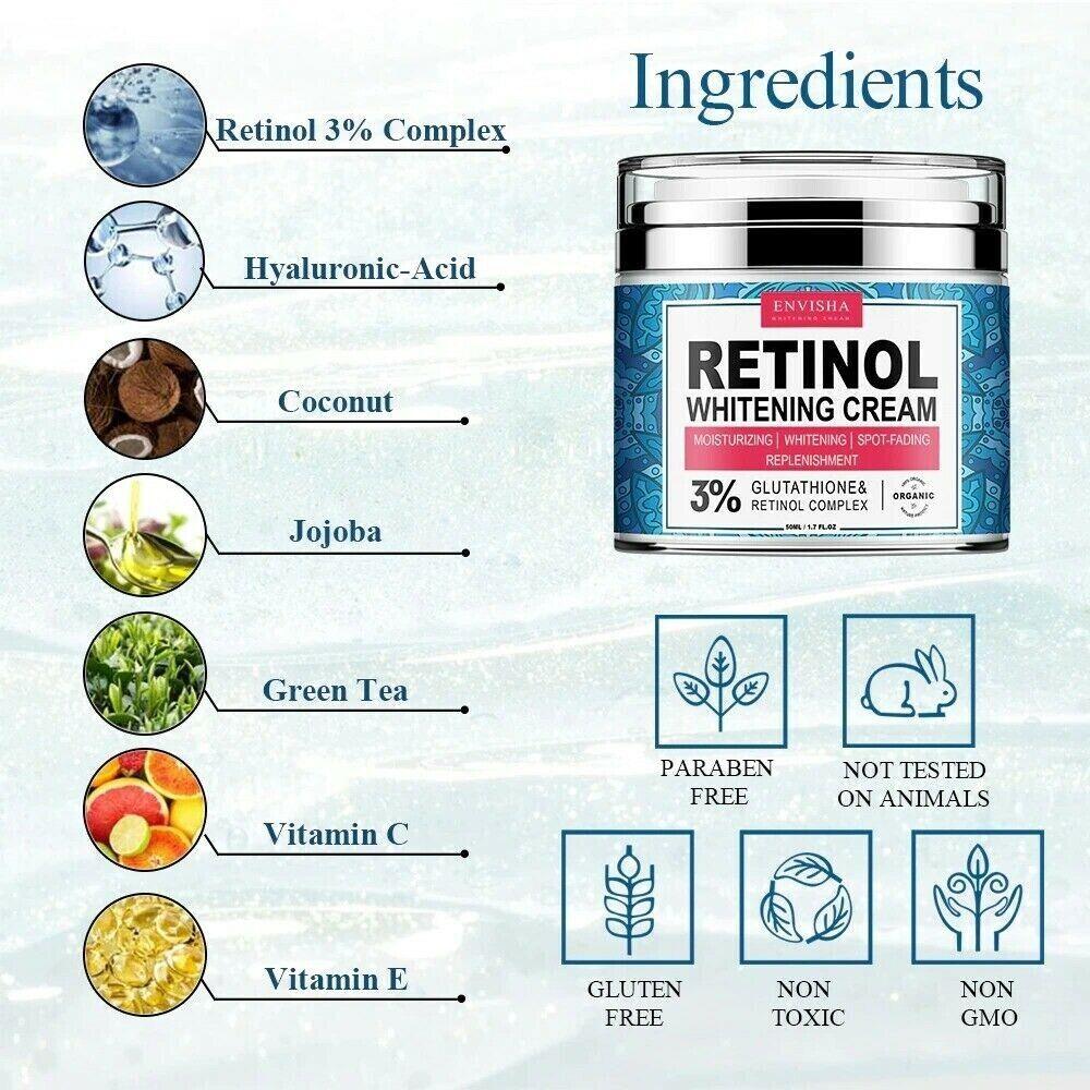 Envisha Retinol Whitening Cream