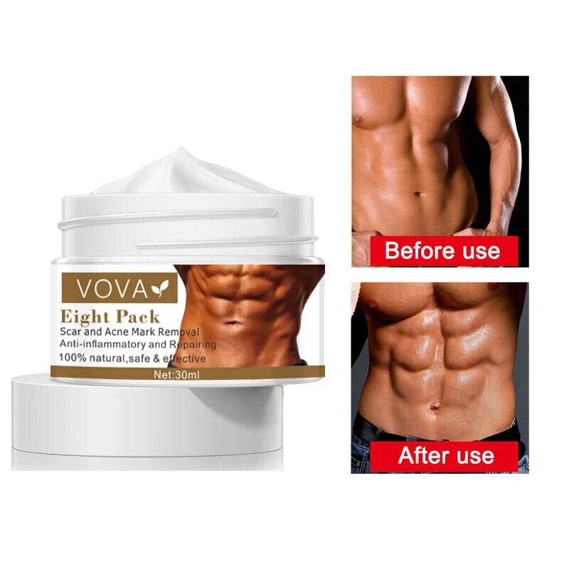 VOVA | Eight Pack Body Sculpting Cream - Work Out Enhancement Skin Toner 30ml - Better Savings Group