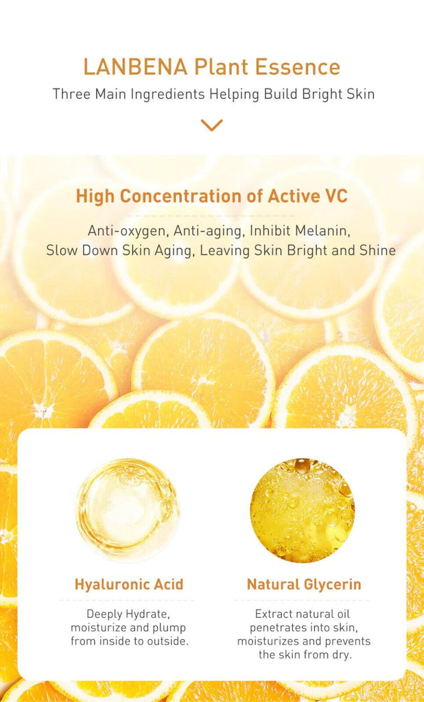 LANBENA | Vitamin C Serum for Whitening Lighten Spots Facial Essence - Better Savings Group