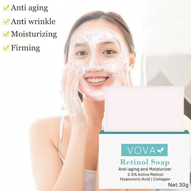 VOVA | Retinol Face Wash Soap Collagen Face Cream Anti Wrinkle Firm Lifting - Better Savings Group