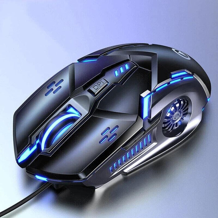 Silver Eagle G5 Mute Wired Mouse Six Keys Luminous Game E-Sports Machinery - Better Savings Group