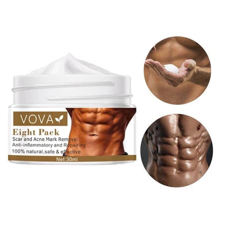 VOVA | Eight Pack Body Sculpting Cream - Work Out Enhancement Skin Toner 30ml - Better Savings Group