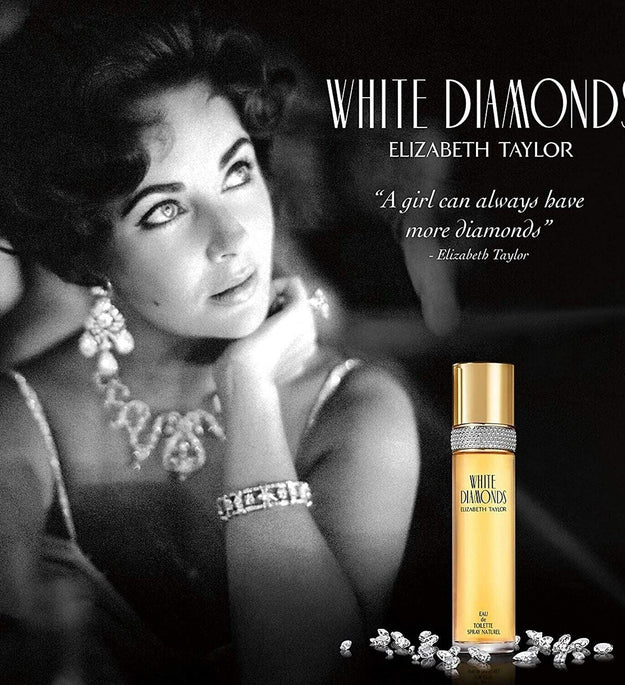 Women's Perfume by Elizabeth Taylor White Diamonds Eau De Toilette Spray 0.5oz - Better Savings Group
