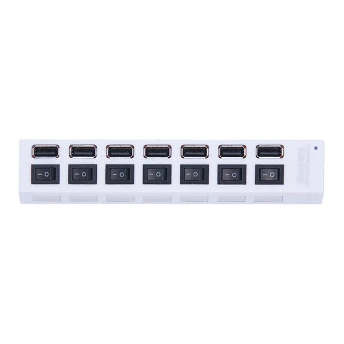 Switch Extension Hub 7-port USB2.0 hub Computer USB extension hub one drag seven - Better Savings Group