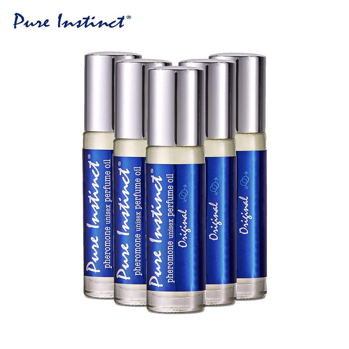 Pure Instinct | The Original Roll-On Pheromone Infused Unisex Perfume - 5 Pack - Better Savings Group