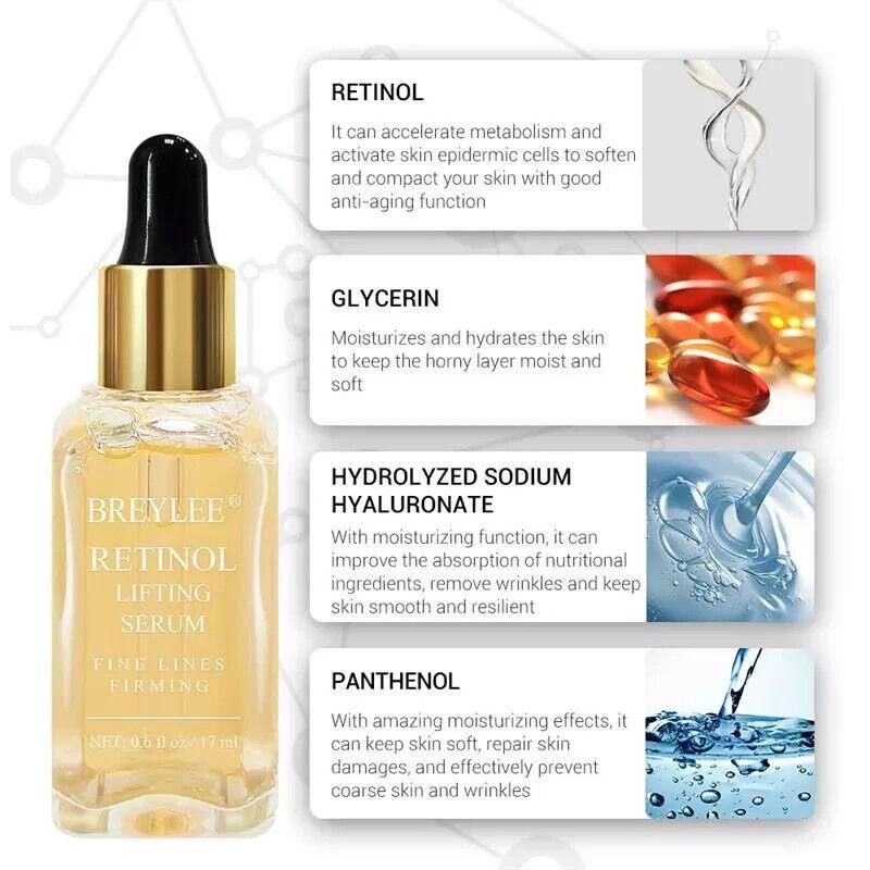 BREYLEE - Retinol Lifting Firming Serum Collagen Essence Remove Wrinkle- 17ml - Better Savings Group