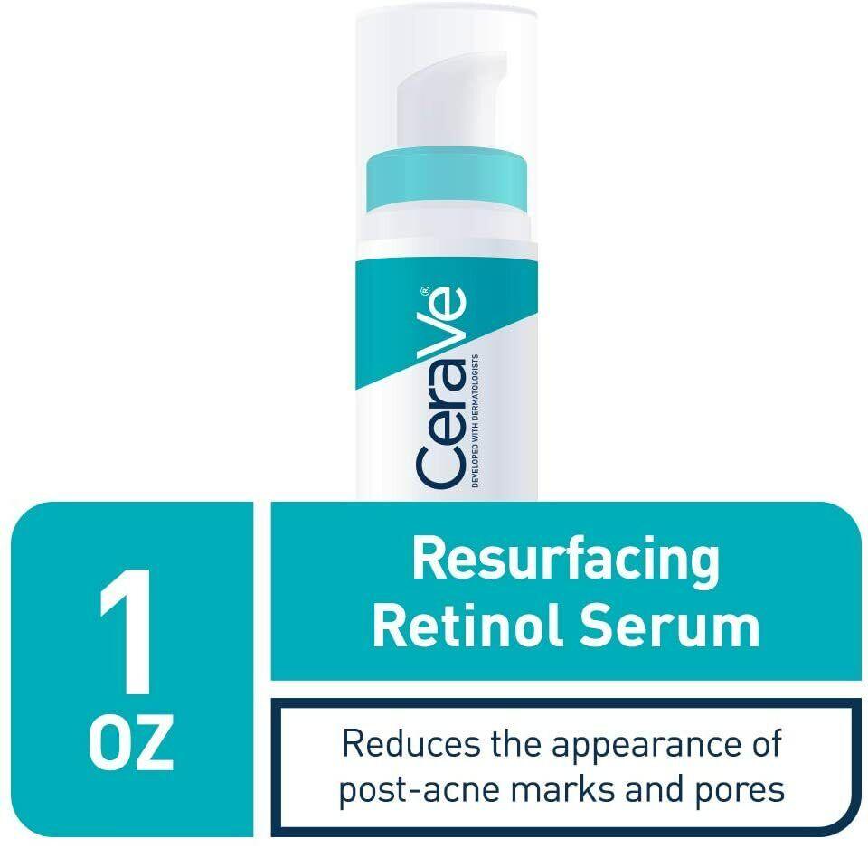 CeraVe Resurfacing Retinol Serum Protect, Remove Acne, & Repair Skin - 1oz - Better Savings Group