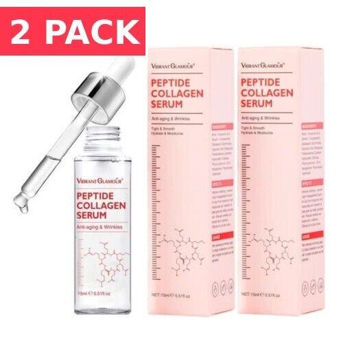 Vibrant Glamour - Peptide Collagen Essence Eye Serum For Anti-Aging - 2 PACK - Better Savings Group