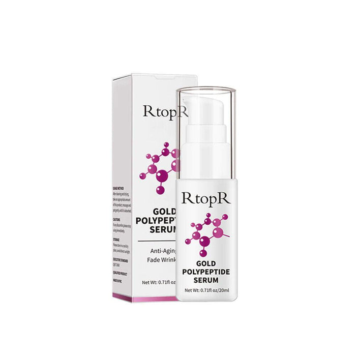 RtopR | Gold Poly Peptide Serum for Face Tightening Wrinkle Fine Lines - 20ml - Better Savings Group