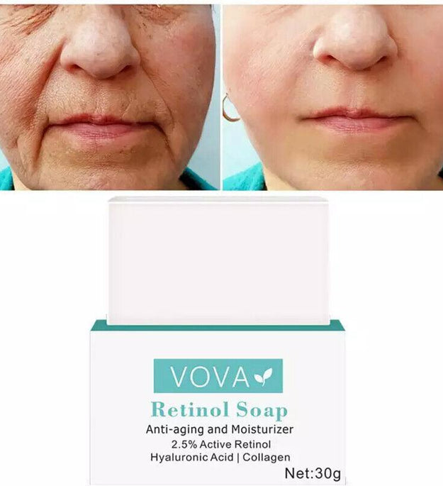 VOVA | Retinol Face Wash Soap Collagen Face Cream Anti Wrinkle Firm Lifting - Better Savings Group