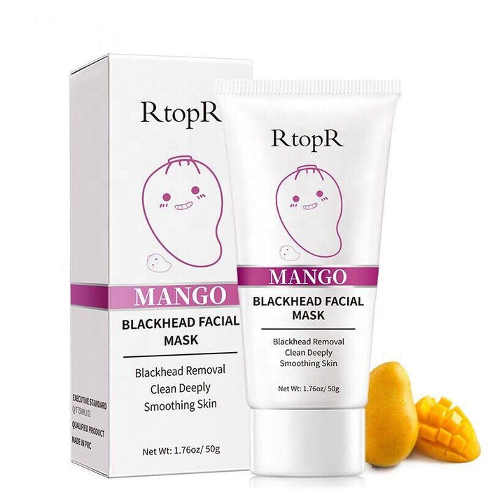 RtopR | Mango Blackhead Facial Mask Shrink Pores Acne Dirt Clear Face Fast - 50g - Better Savings Group