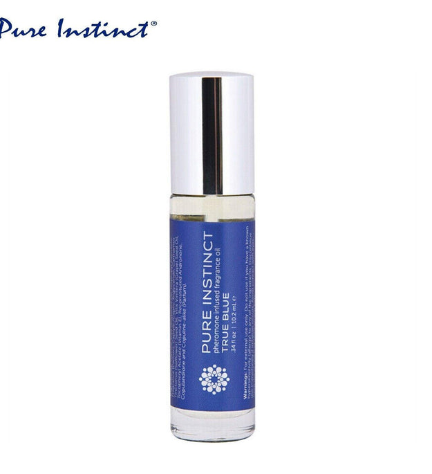 Pure Instinct | True Blue Roll-On - The Original Pheromone Infused Cologne for Him - Better Savings Group