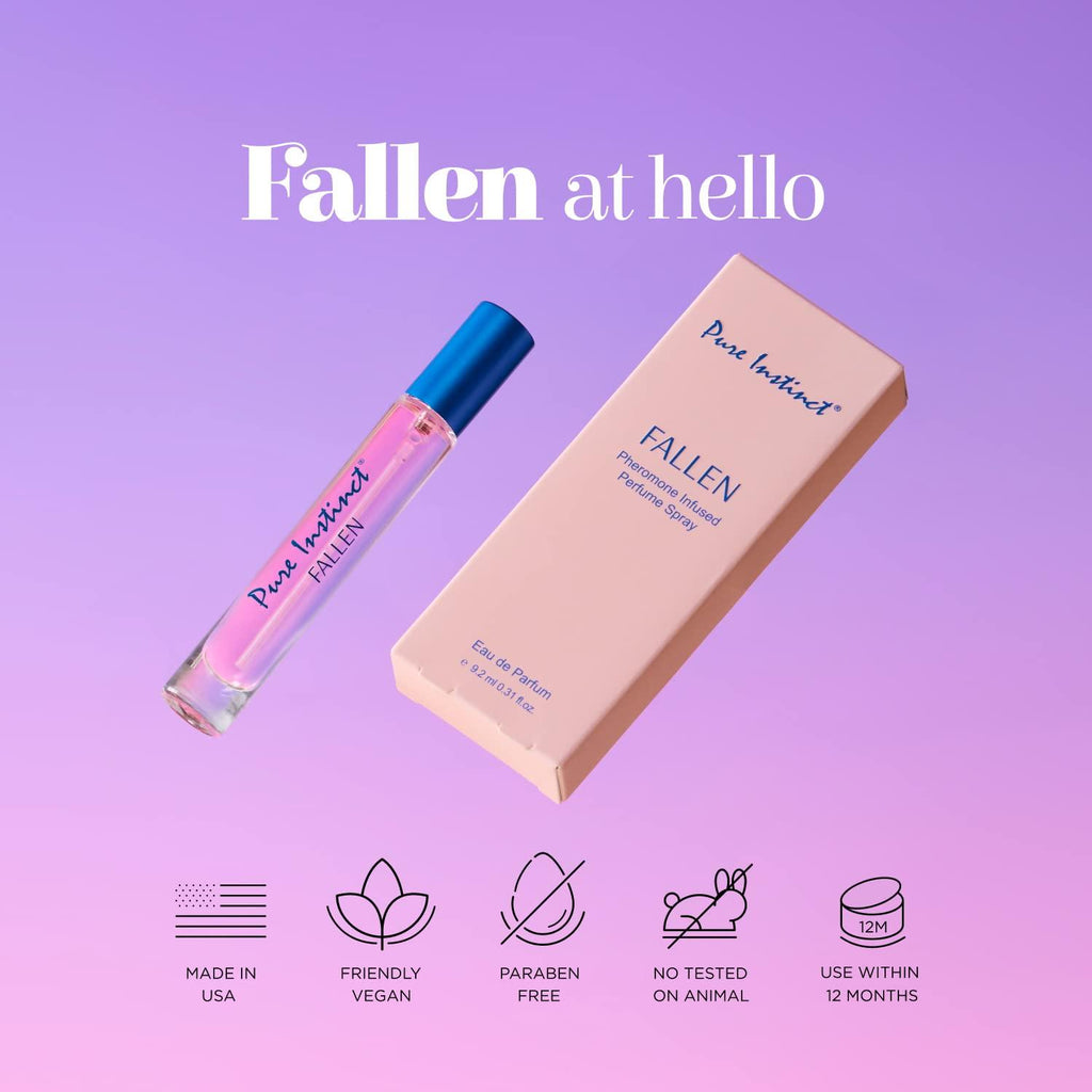 Pure Instinct | Fallen The Original Pheromone Infused Spray Perfume Cologne – For Her - Better Savings Group