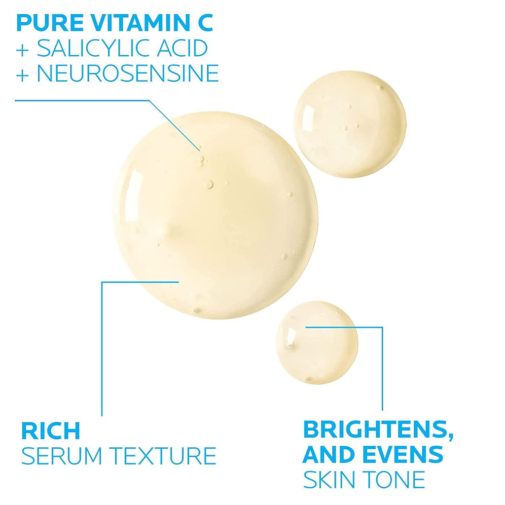 La Roche-Posay | Pure Vitamin C Face Serum with Hyaluronic Acid & Salicylic Acid - Better Savings Group