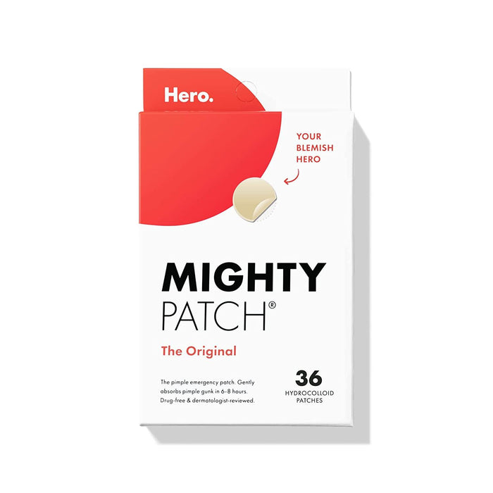 Mighty Patch Original from Hero Cosmetics - Hydrocolloid Acne Pimple Patch for Covering Zits and Blemishes - Better Savings Group