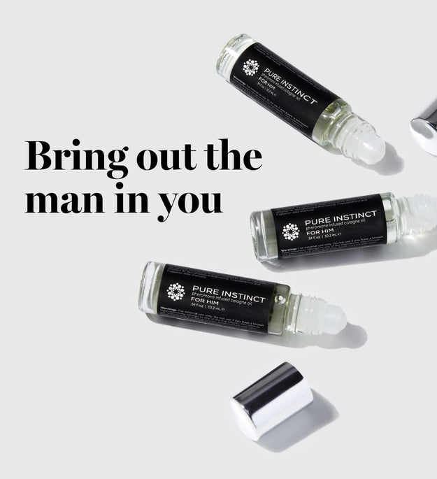 Pure Instinct | For Him Roll-On - The Original Pheromone Infused Cologne for Him - Better Savings Group