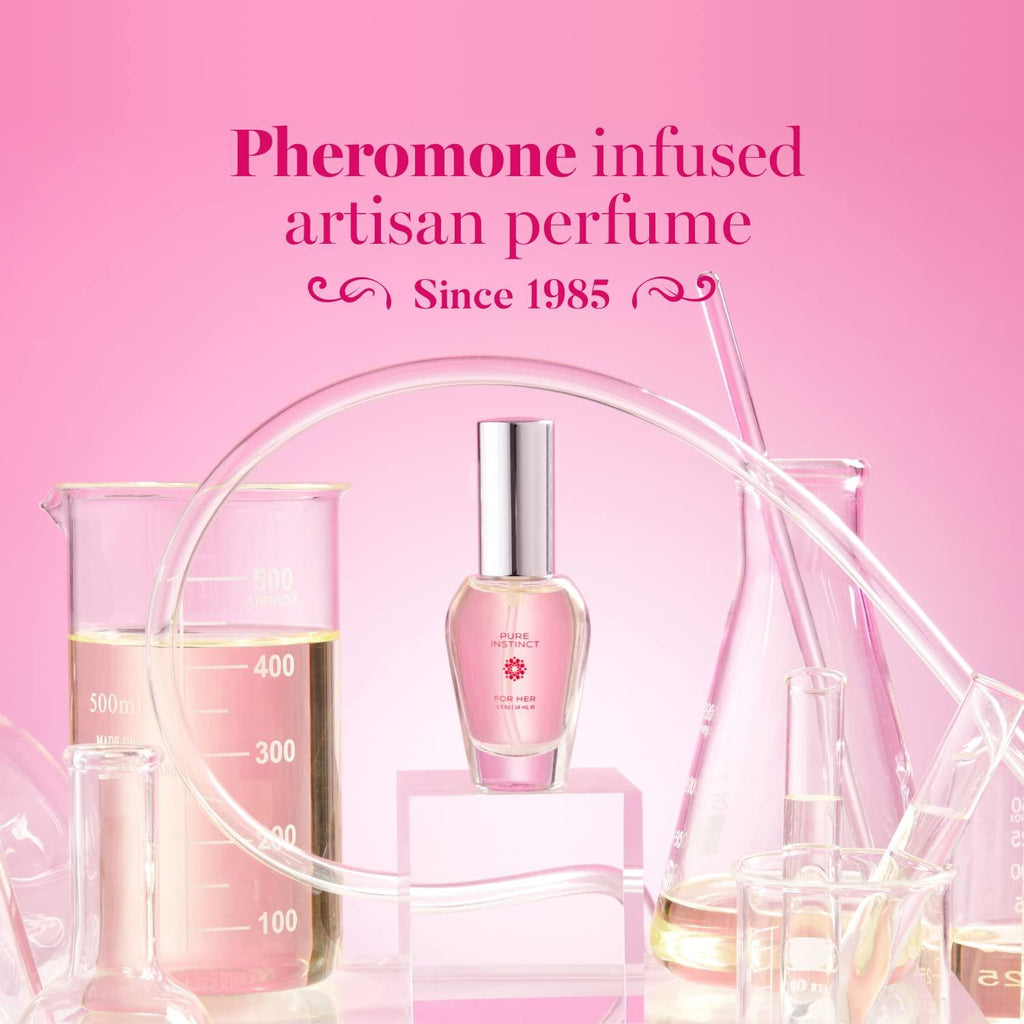 Pure Instinct For Her Spray Unleash Your Allure with Pheromone Attraction Perfume 0.5oz - Better Savings Group