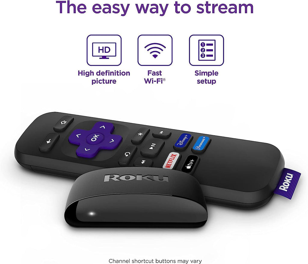 Roku Express HD Streaming Device with High-Speed HDMI Cable and Simple Remote (no TV controls), Guided Setup, and Fast Wi-Fi - Better Savings Group