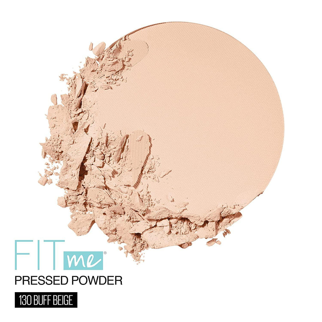 Maybelline | Fit Me Matte + Poreless Pressed Face Powder Makeup & Setting Powder - Buff Beige 130 - Better Savings Group