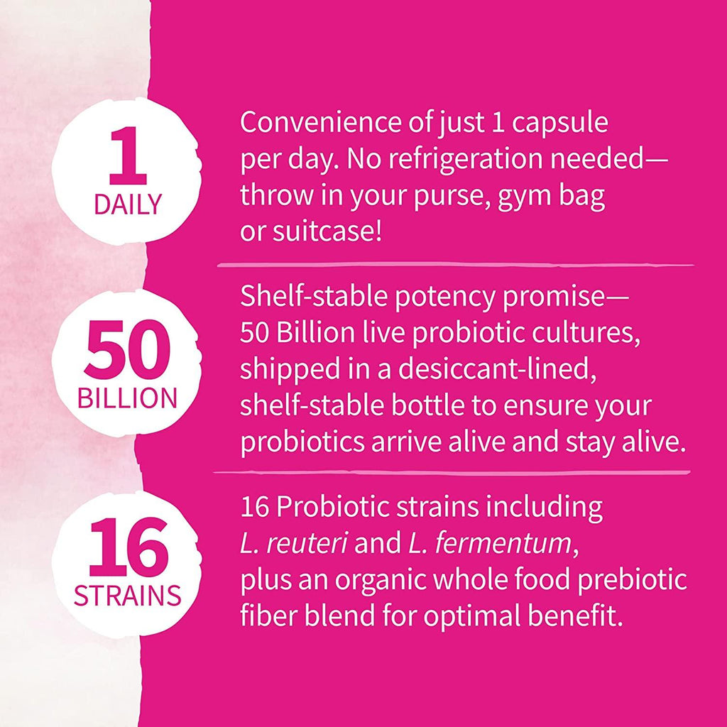 Garden of Life | Dr. Formulated Probiotics for Women & Prebiotics, 50 Billion CFU for Women’s Daily Digestive Vaginal & Immune Health - Better Savings Group