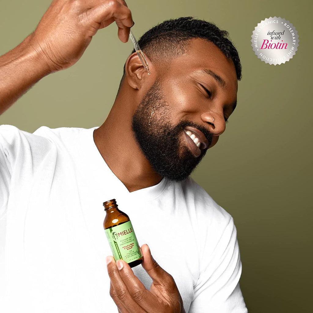 Mielle Organics | Rosemary Mint Scalp & Hair Strengthening Oil With Biotin & Essential Oils - Better Savings Group