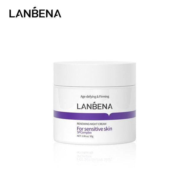 LANBENA | Renewing Night Cream Anti-Aging Soothing Moisturizing Skin Plumping Calming Firming Skin Facial Treatment 30g - Better Savings Group