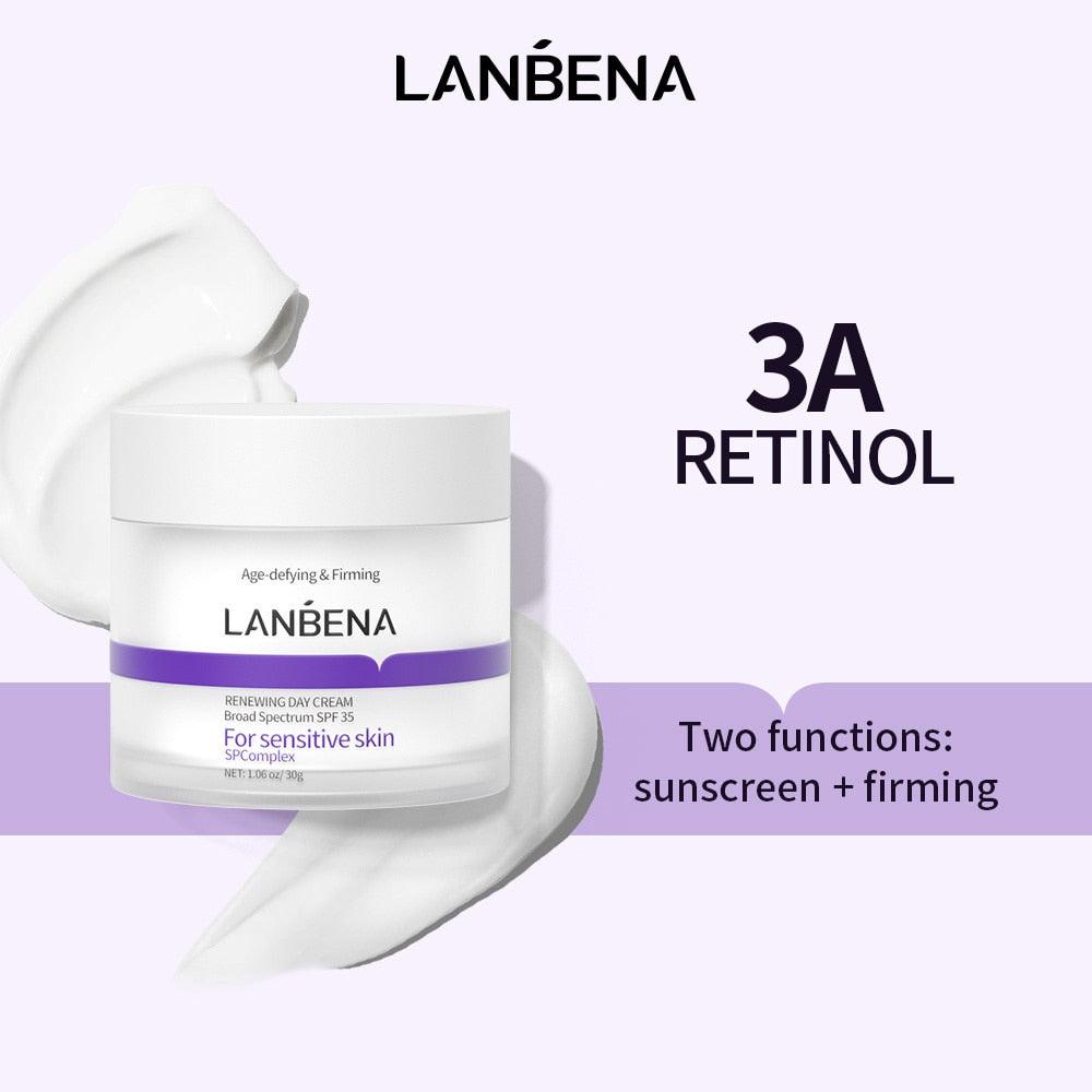 LANBENA | Renewing Day Cream Anti-Aging Soothing Moisturizing Skin Plumping Calming Firming Skin Facial Treatment 30g - Better Savings Group