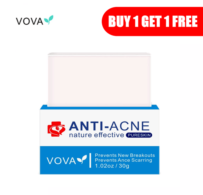 VOVA | Anti-Acne Nature Effective Pure Skin - Acne Soap Bar for Breakouts Scarring - Better Savings Group