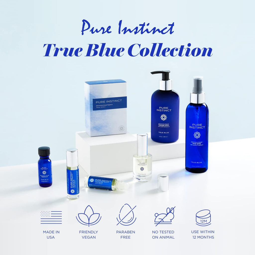 Pure Instinct | Pheromone Fragrance True Blue - 0.85 oz - Better Savings Group