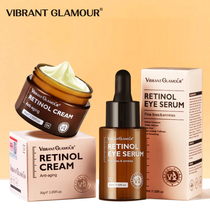 Vibrant Glamour | Retinol Cream and Eye Retinol Serum Bundle - Better Savings Group